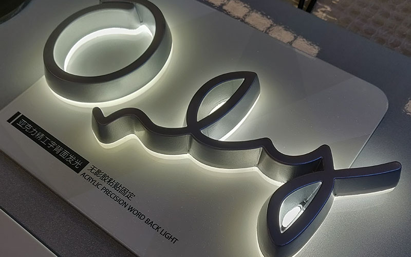 LED背發(fā)光字是什么意思？市場前景怎么樣？