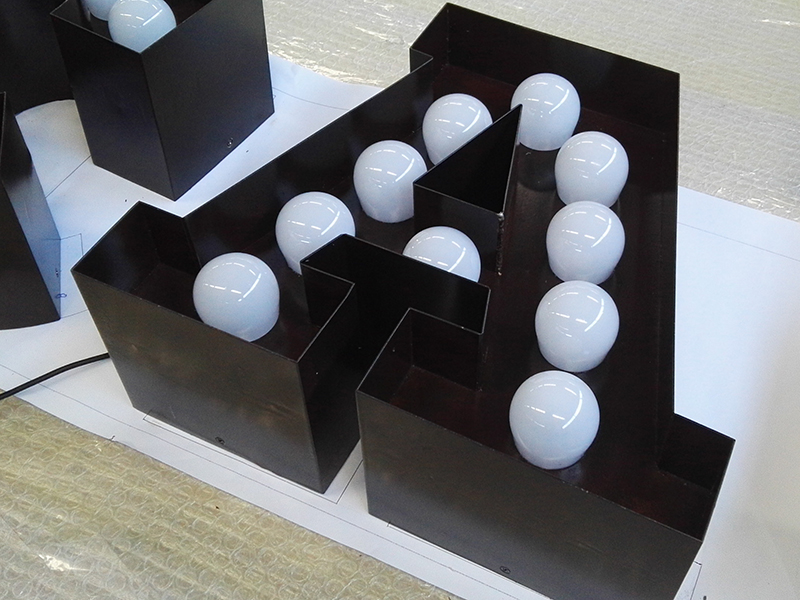 LED燈泡發(fā)光字生產(chǎn)需要的材料和制作流程步驟有哪些？