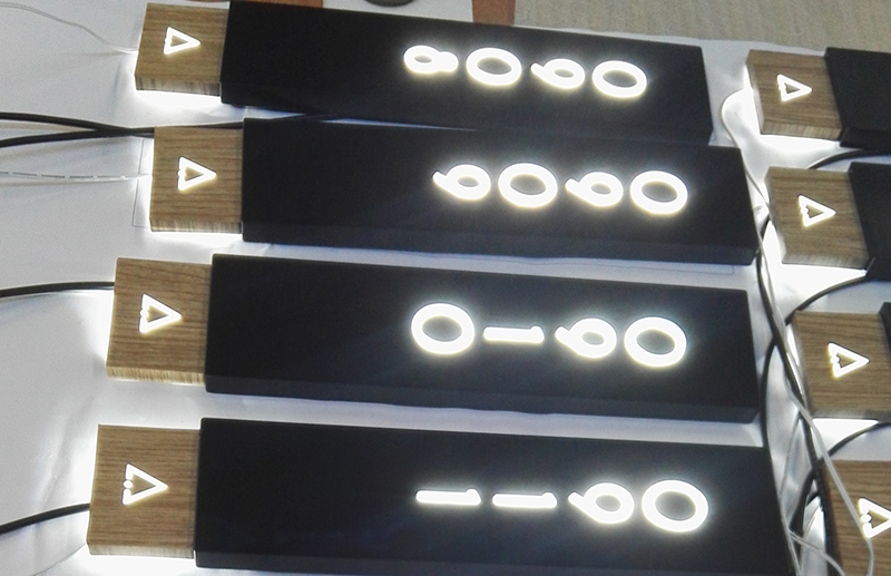 LED門牌發(fā)光字做哪種字好看，有哪些類型？