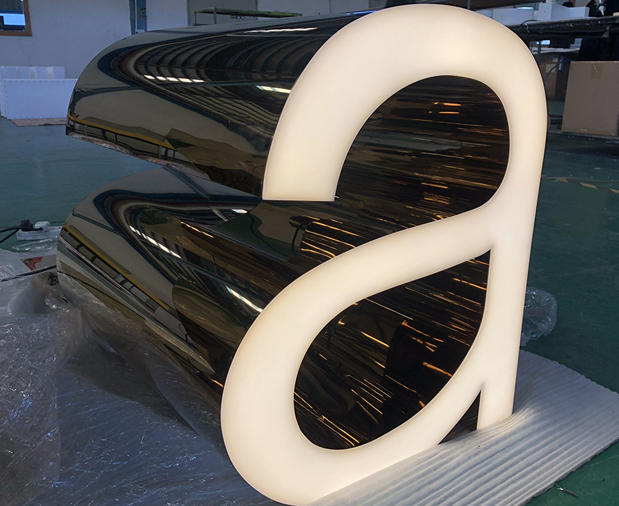 不銹鋼發(fā)光字制作的7大流程步驟是什么？