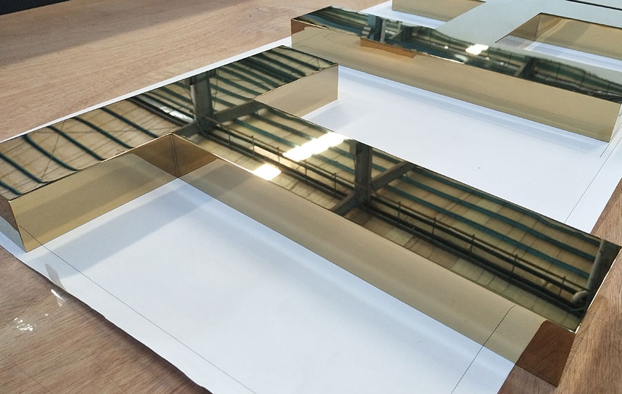 電鍍鏡鋼字制作步驟流程有哪些？