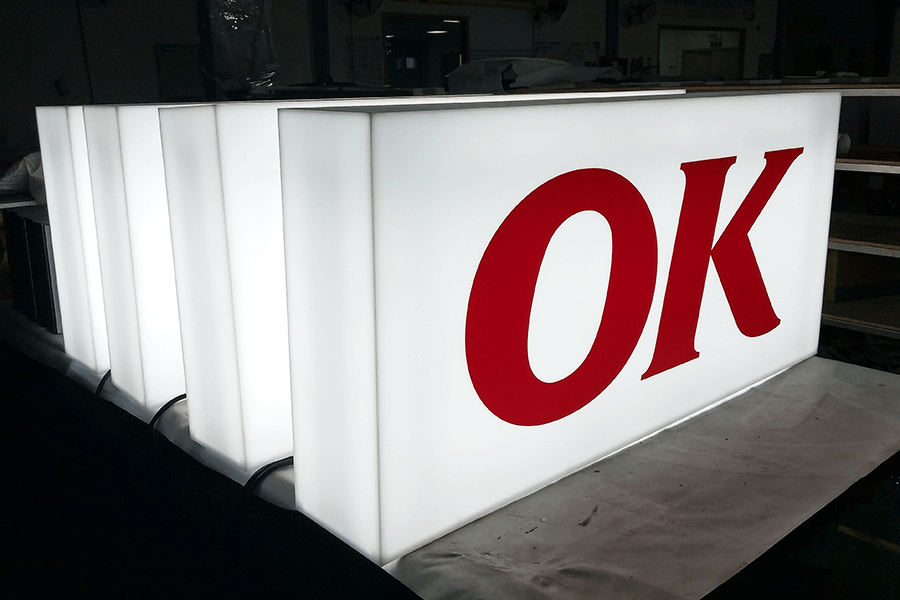 亞克力燈箱字有哪些制作工藝？