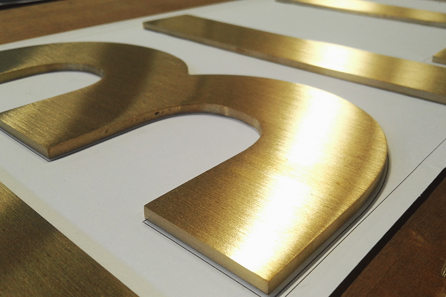 金屬字有哪些表面處理工藝？