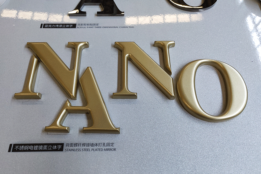 制作三維LED背光字有什么特點(diǎn)和制作工藝？