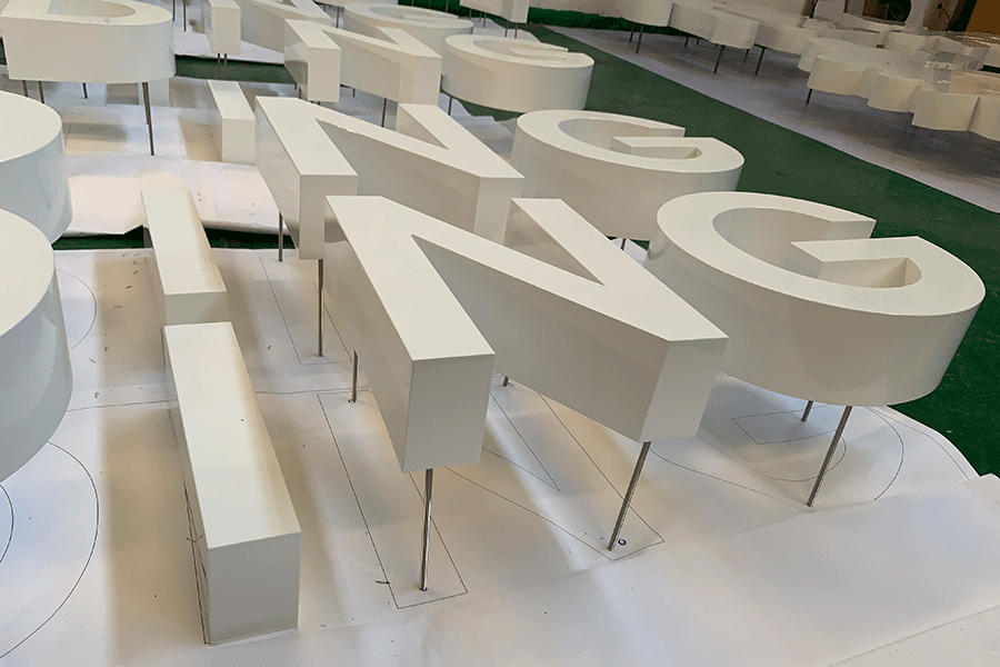 金屬立體字設(shè)計(jì)制作有什么優(yōu)勢？