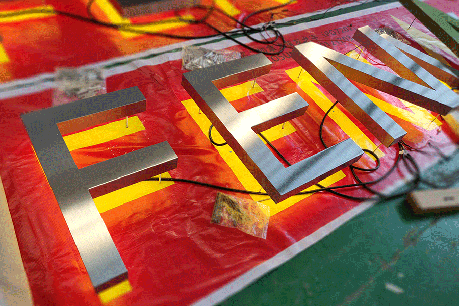 LED不銹鋼字制作工序和工藝流程有哪些？