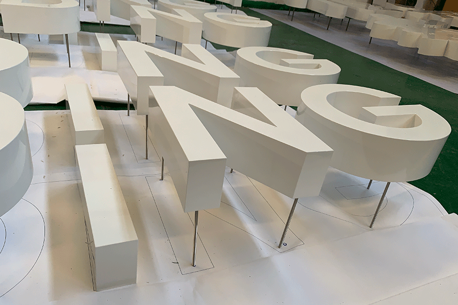 樓頂發(fā)光大字制作有哪些主要分類？