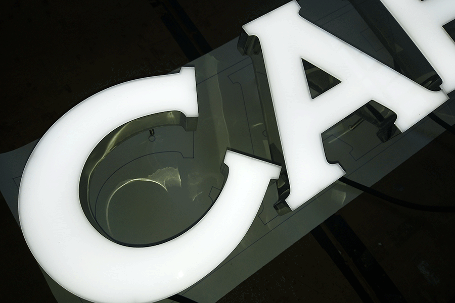 設(shè)計制作鏡面不銹鋼無邊字有什么特性？