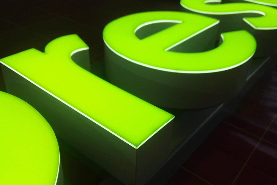 制作無邊框發(fā)光字有哪些特色？