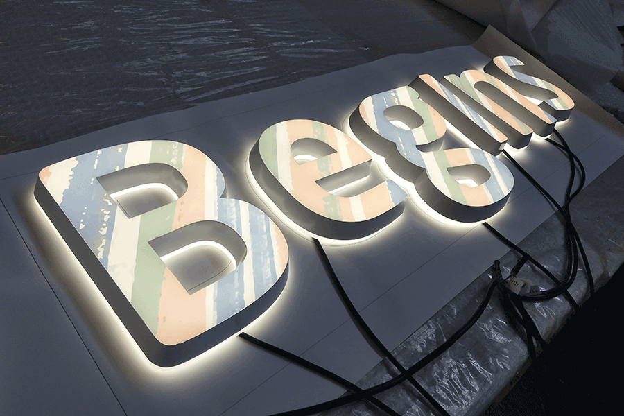 led迷你字標(biāo)識(shí)標(biāo)牌制作有哪些方法步驟？