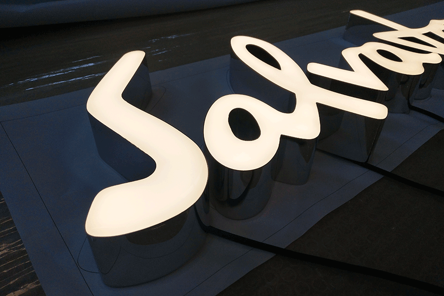 LED樹脂字標(biāo)識牌設(shè)計制作有什么優(yōu)點？