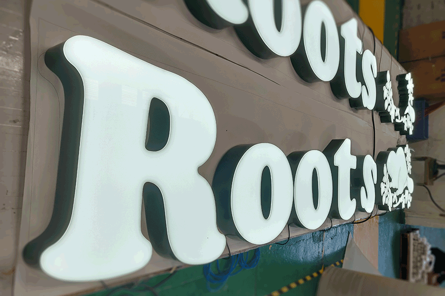 無邊框發(fā)光字設計制作具備哪些特色？