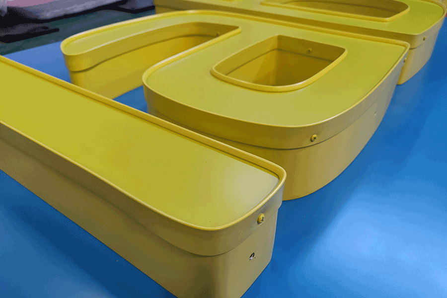 制作天地蓋發(fā)光字有哪些工藝流程？