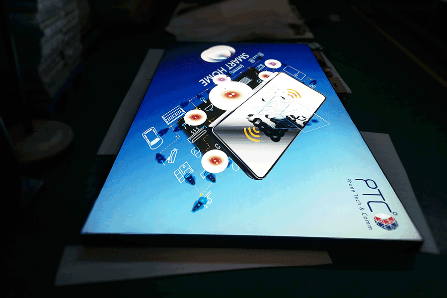 設(shè)計(jì)制作LED卡布燈箱有什么步驟？