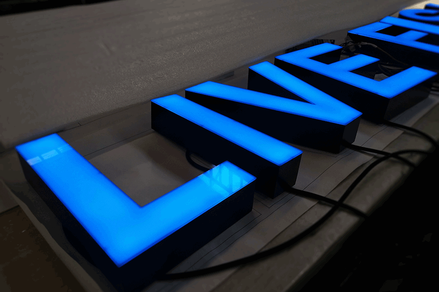 LED無邊字定制有哪些要點？