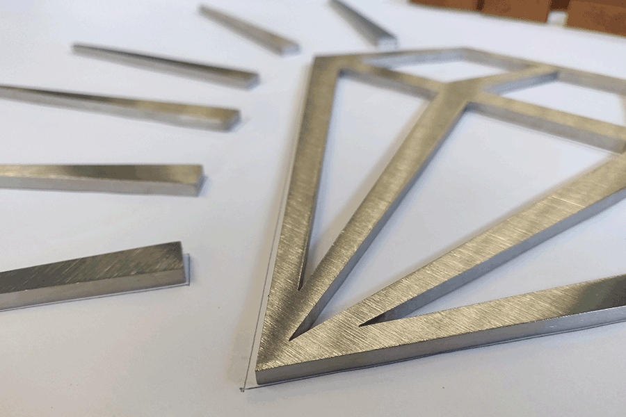 定制不銹鋼字標(biāo)識標(biāo)牌有哪些流程步驟？