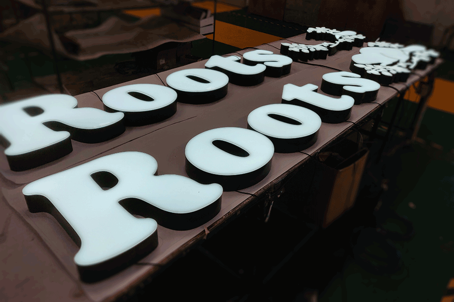 定制無邊框字標(biāo)識(shí)標(biāo)牌有什么特色？