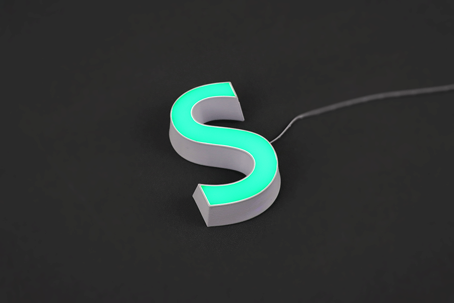 3D打印發(fā)光字標(biāo)識標(biāo)牌制作有什么特點(diǎn)？