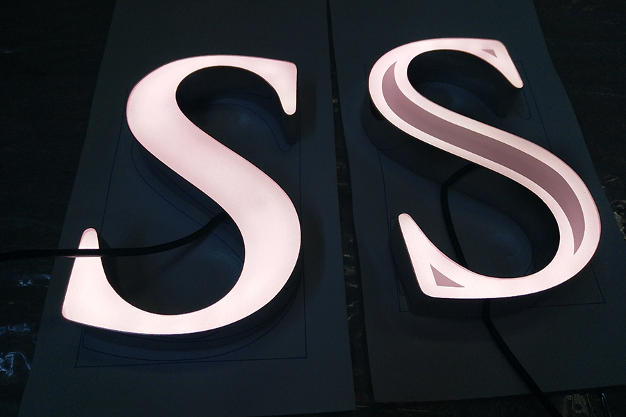 樹脂字發(fā)光標(biāo)識設(shè)計制作有什么特征？