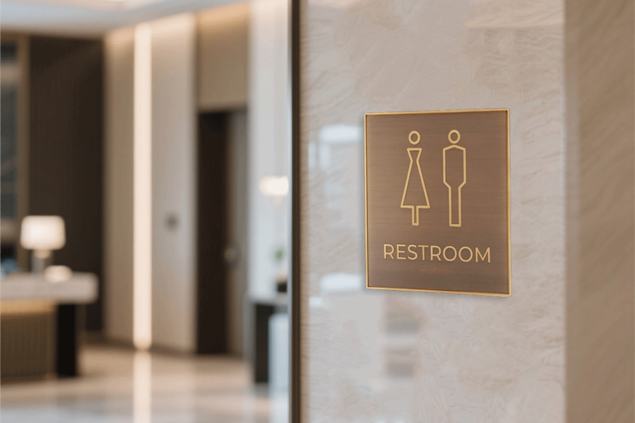 酒店門牌標(biāo)識標(biāo)牌制作有哪些特征？