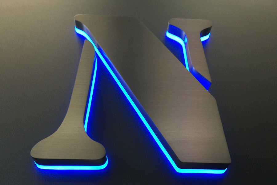 LED背發(fā)光字標(biāo)識(shí)牌制作有哪些優(yōu)勢(shì)特征？