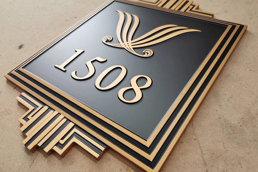 浮雕門牌標(biāo)識設(shè)計制作有哪些優(yōu)點？